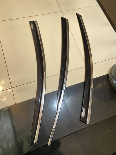 Air press visor for Elantra  3 pieces