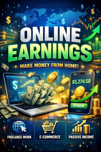 online work learn & earnings