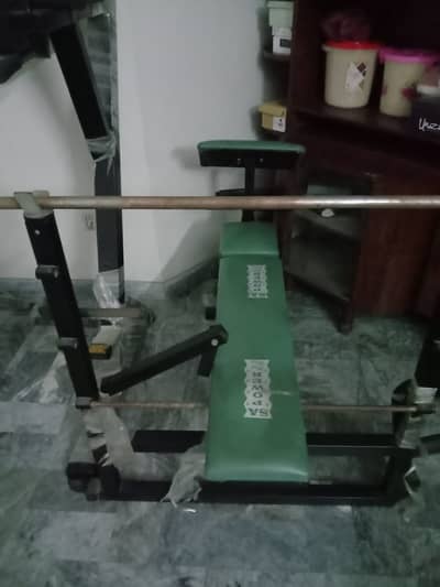 workout bench / bench press with aditional features for sale