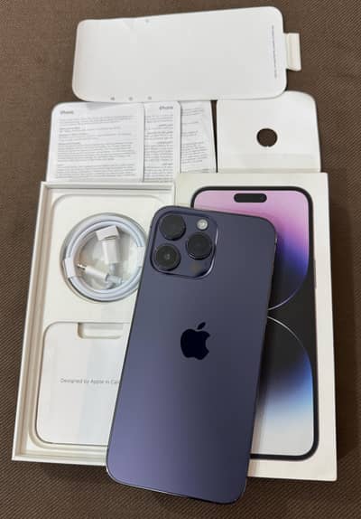 iPhone 14 Pro Max 128gb Complete Box