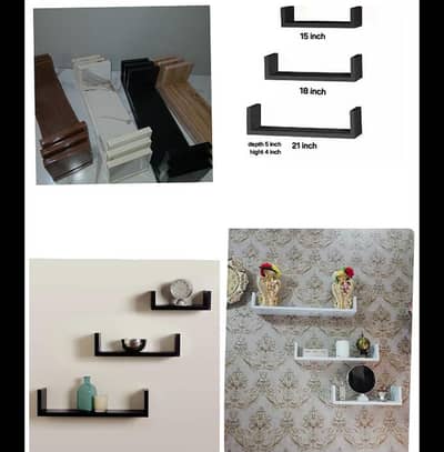 home decor wooden shelf