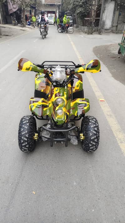 Brand New 70cc Kids Petrol Atv Quad 4 Wheels Bike Deliver In All Pak