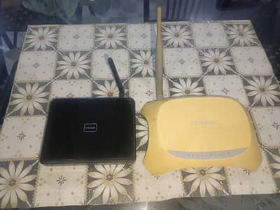 ma apna 2 router sell krrha hu  aik tplink or dusra d link