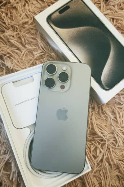 iPhone 15 Pro – Compact, Powerful & Premium