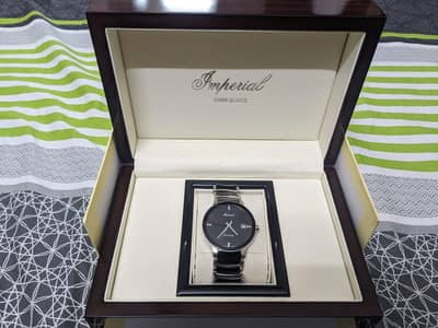 Imperial sapphire swiss quartz