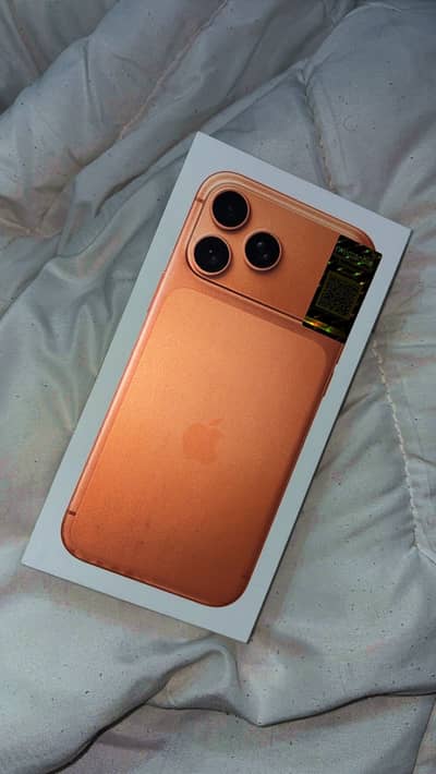 17 pro max 256gb PTA approved box pack non active