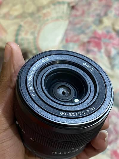 sony 28-60 (f 4-5.6) sony E mount