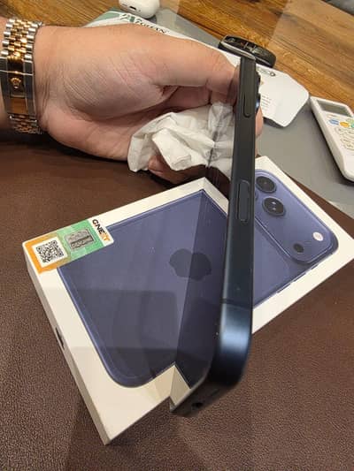 Apple iPhone 17pro max Blue official pta approved 256gb 18 battery c