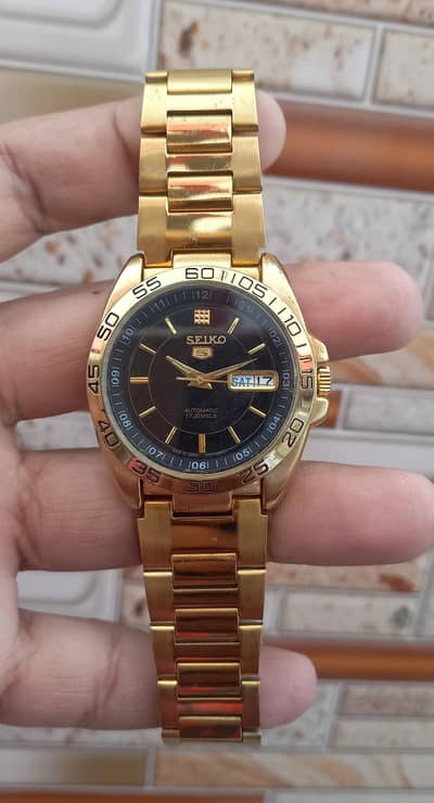 seikoo5 golden Automatic