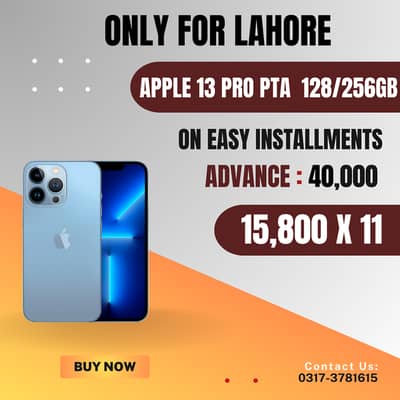 Apple iPhone 13 Pro PTA On Easy Installments
