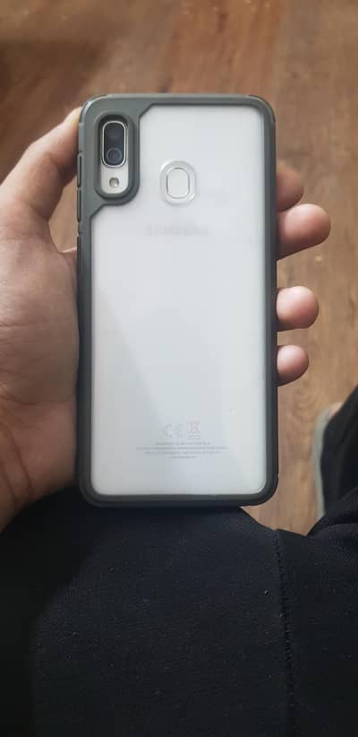 Samsung Galaxy A30 with original charger