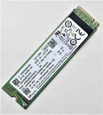 SK Haynix Korean NVME Gen 3
