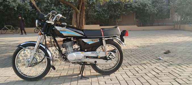 Honda CG 125 Model 2001 – Fully Modified