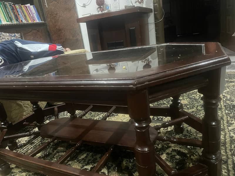 Solid Wood Cofee Table (1 +2) 0