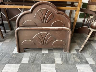 Bed backs and side tables for sale