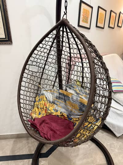 Egg Hanging Swing Chair Jhoola