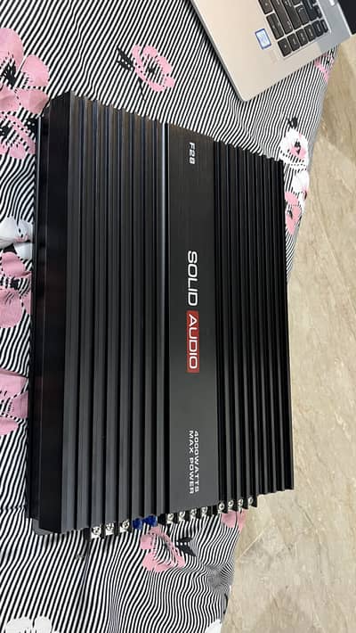 4 Channel 4000W Full Bass (Solid Audio) Amplifier Model F28