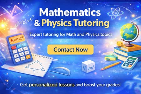 Online Math & Physics Tutor | Concept-Based Teaching