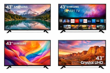 LED | TV 43"inch | 4K UHD TV | Border less | unbreak Ips panel
