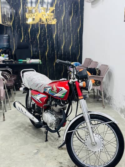 Honda CG-125 2023 Punjab registered