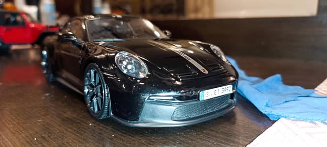 Real rice above 50000(checked) Porsche 911 GT3 toy car 1:18 scale