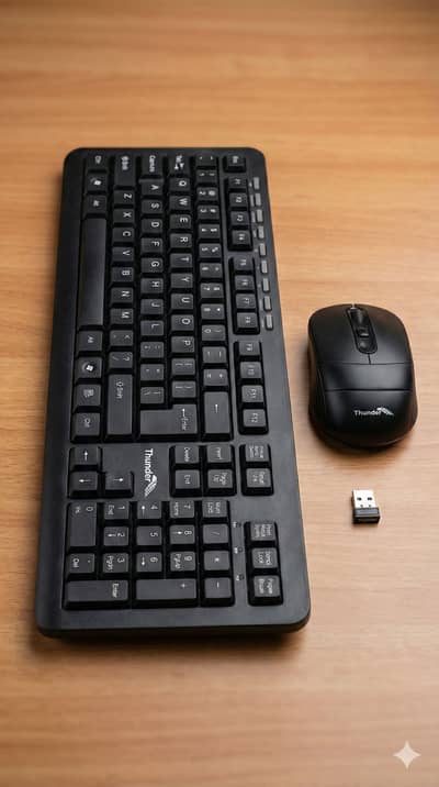 Wireless Keyboard & Mouse Set For Sale Condition 10/10