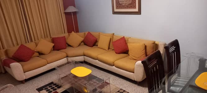 6 Seater L shaped Sofa