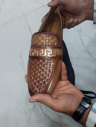 pocket shoes genuine leather