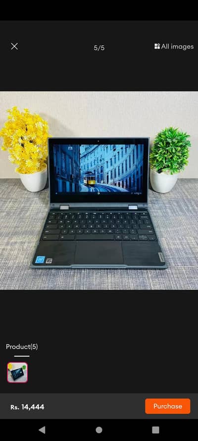 Lenovo Chromebook x360 2-in-1 Lenovo Chromebook 300e no touch