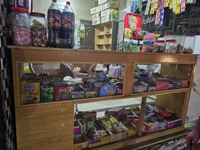 Shop counter rack and box