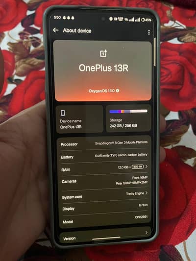 OnePlus 13R official dual PTA approved