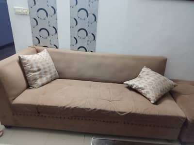 7 Seater L Shape Sofa