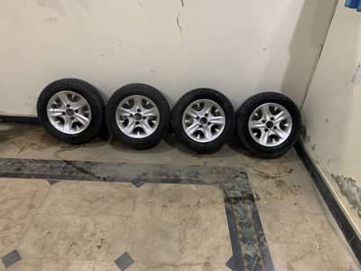 Alloy Rim & tyre 12 aulto vxr