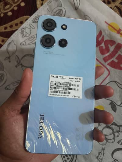 VGO tel new 26 8 & 128 GB Ful box