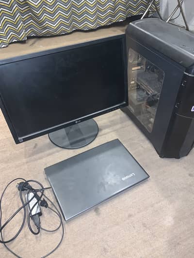 COMPLETE PACKAGE DEAL GAMING PC + WORKSTATION LAPTOP