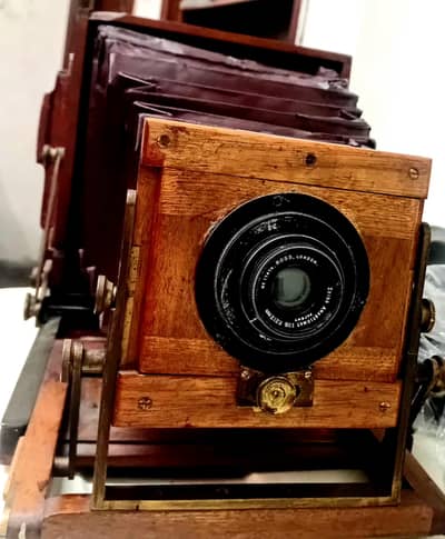 Vintage J . LANCHSTER & SONS Cabniet Size Camera 1865/ 03047863736