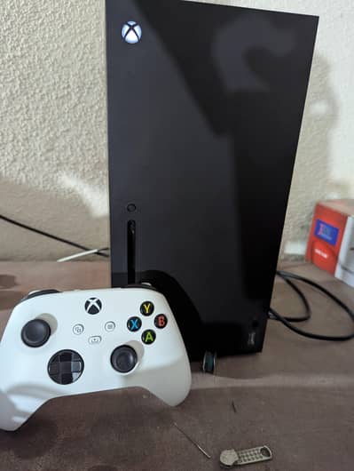 Xbox Series X with box