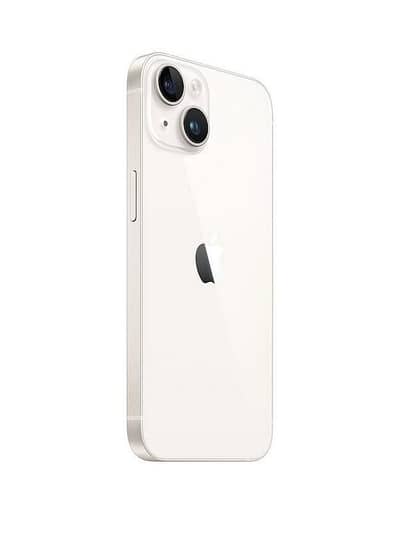 I phone 14 white colour 128 GB Non PTa water pack all original