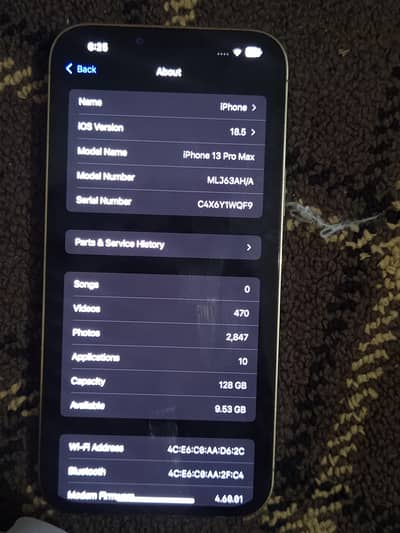 iphone 13 pro max - screen changed