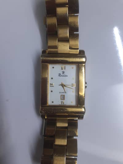 22k gold plated  watch