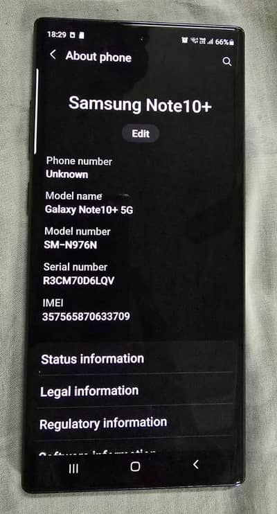 Samsung Note 10 plus