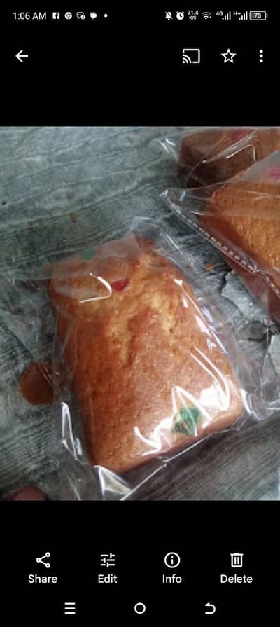 fresh soft fruit cake