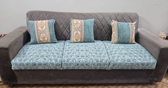 Molty Foam Sofa set For sale - 5 seater sofa+3 Dewan WITH Center Table