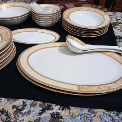 New Marble Dinner set N Tea Set for sale