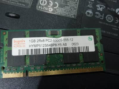 DDR2 RAM 1Gb for laptop