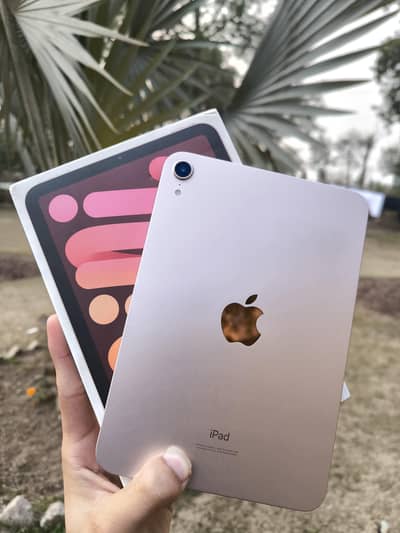 iPad Mini 6 Bypass 64gb 10by10 set full fresh with box