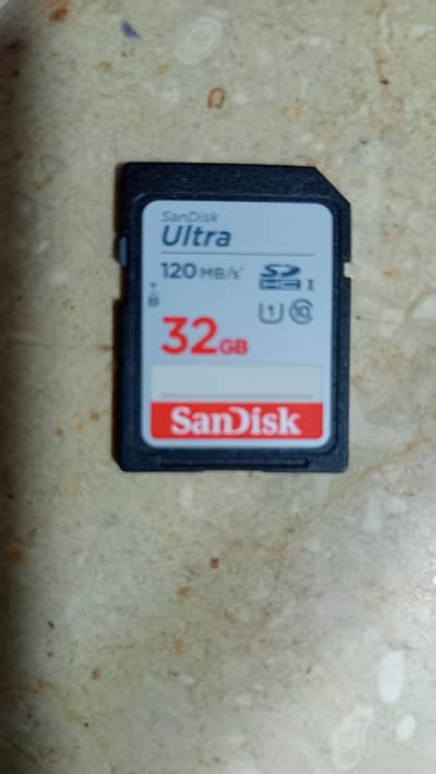 Camera SD Card Sandisk