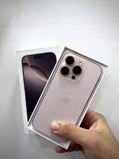 IPHONE 16 PRO JV 128 GB WITH BOX