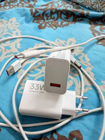 xiaomi 33watts charger Type C genuine cable