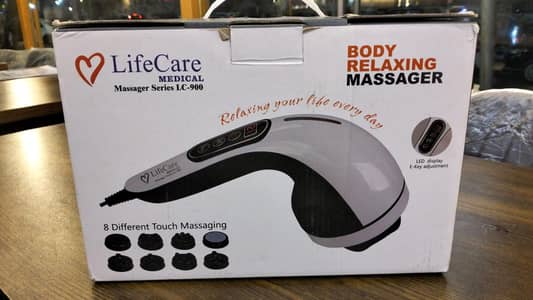 New Body Massager with 8 different touch massaging